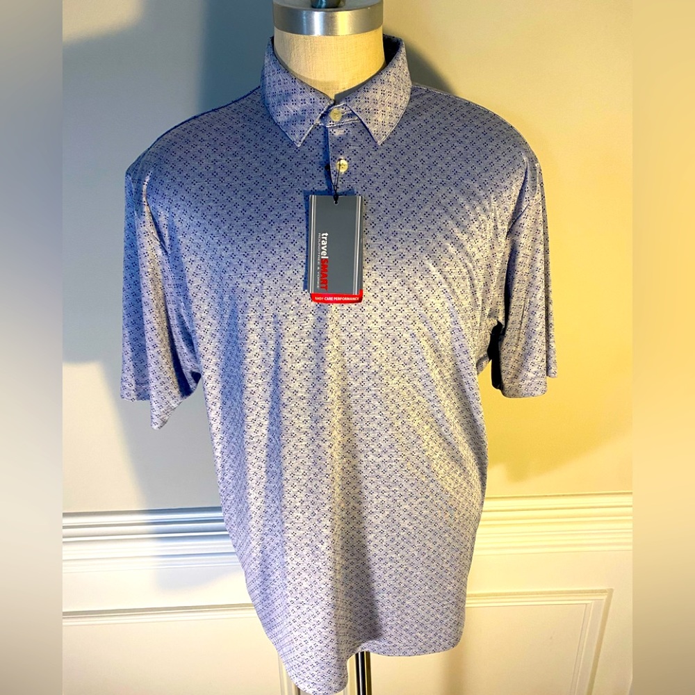 NEWLY LISTED! Roundtree & Yorke
Travel Smart Short Sleeve  Polo Shirt(105)